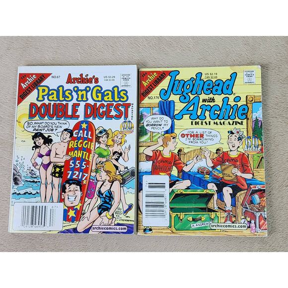 Archie's Pals 'N' Gals Jughead With Archie Comic Book 2002 Digest Magazine Vtg - Picture 1 of 16